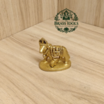 Brass Cow and Calf Idol 1.6 Inch