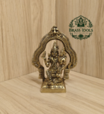 Brass Swarna Akarshana Bhairava Idol 5.2 Inch