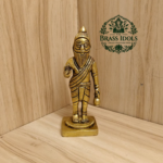 Brass Agathiyar Statue 4.5 Inch