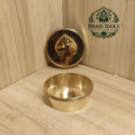 Brass Vel Kumkum Chimil 2 Inch