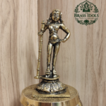 Premium Brass Palani Murugan Idol 4.1 Inch