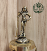 Premium Brass Palani Murugan Idol 4.1 Inch