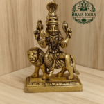 Brass Pratyangira Devi Statue 5 Inch