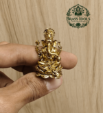 Miniature Brass Vinayagar Statue 1.5 Inch