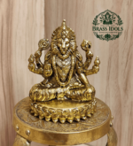 Premium Brass Narasimha Statue 3 Inch