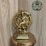 Premium Brass Nataraja Statue 4 Inch