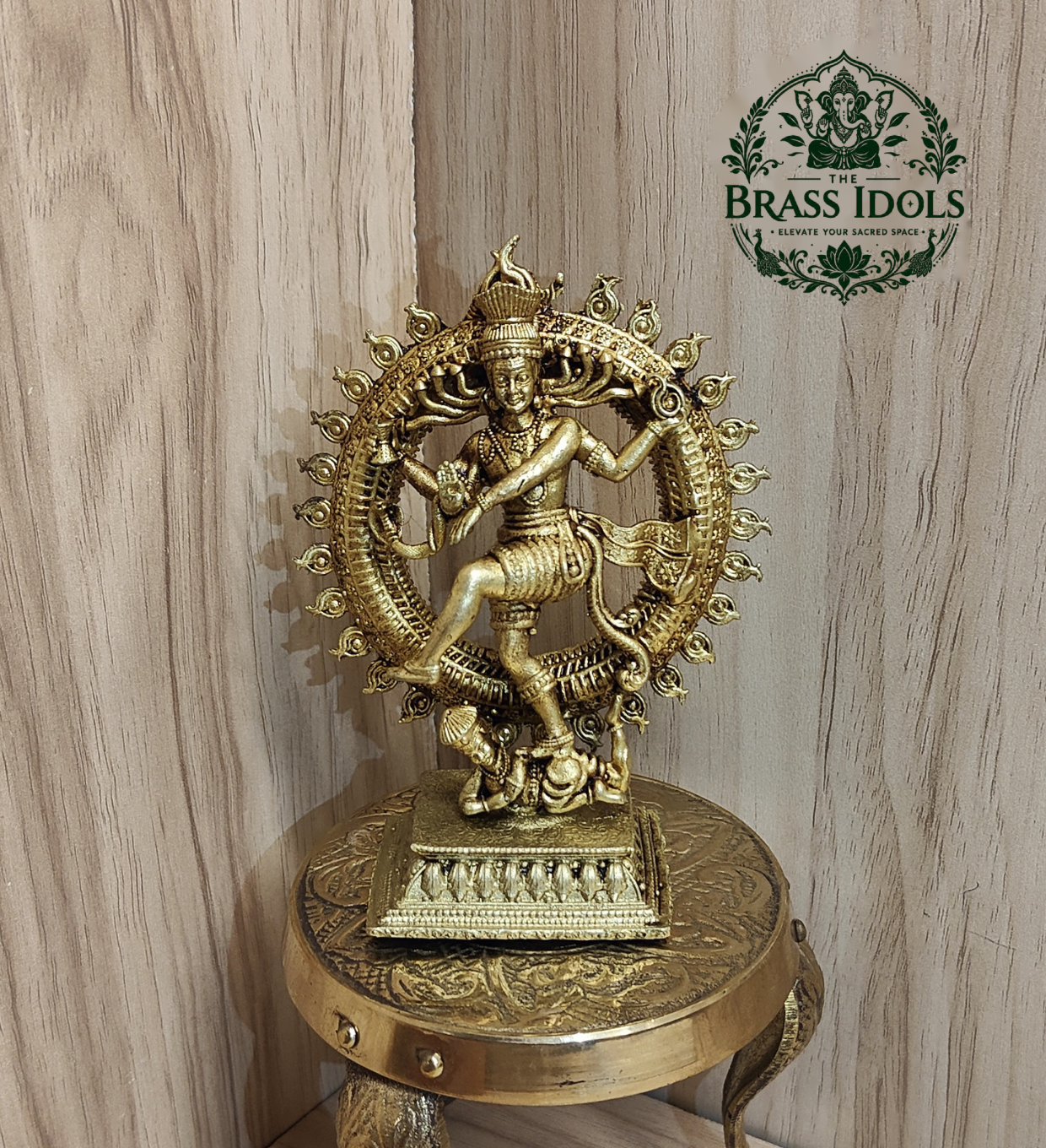 Premium Brass Nataraja Statue 4 Inch Premium Brass Nataraja Statue 4 Inch