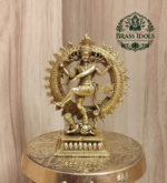 Premium Brass Nataraja Statue 2.9 Inch