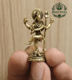 Miniature Brass Nataraja Statue 1.8 Inch