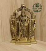 Brass Lord Murugan Statue 8.2 Inch
