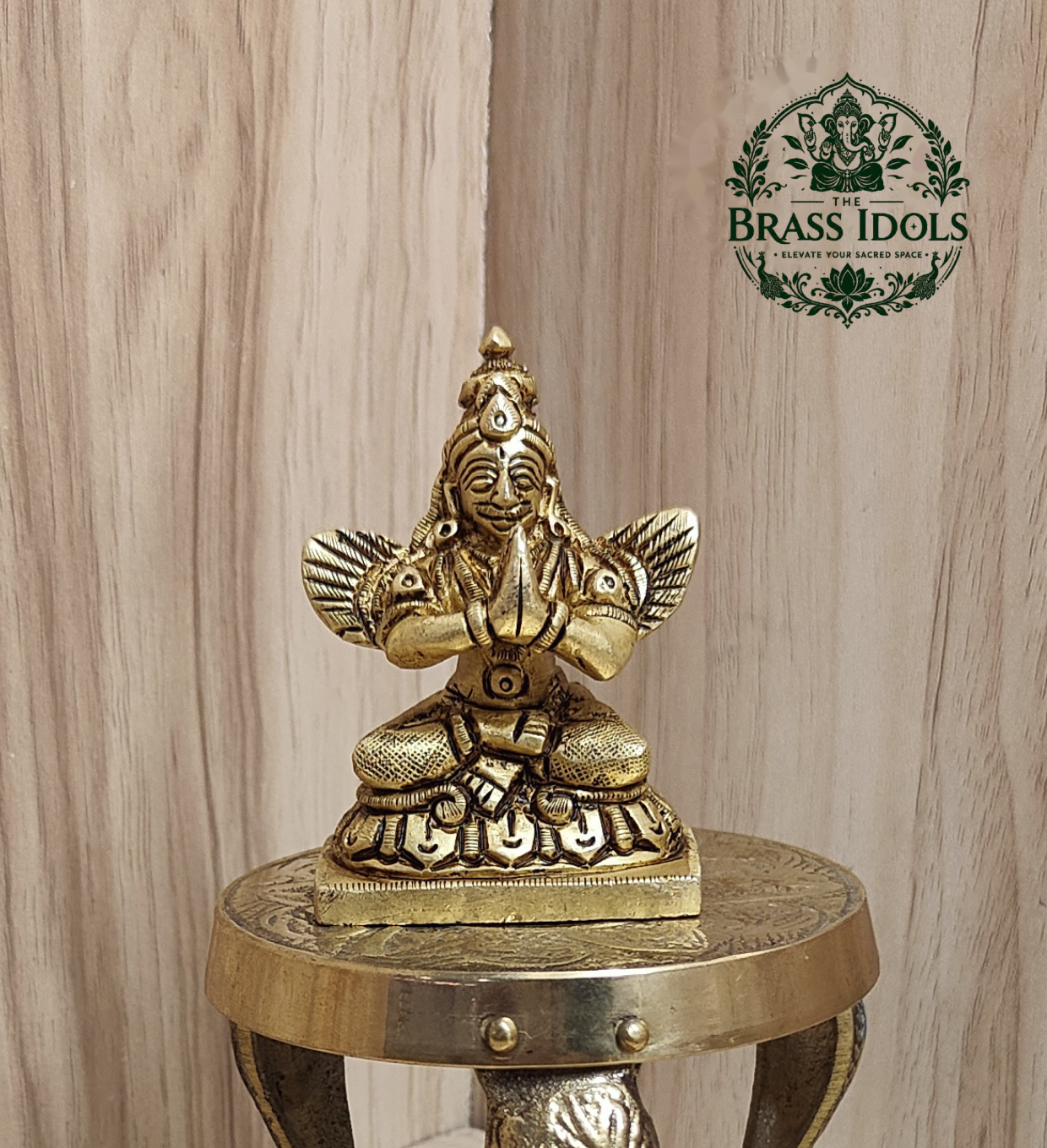 Brass Garuda Idol 2.6 Inch Brass Garuda Idol 2.6 Inch