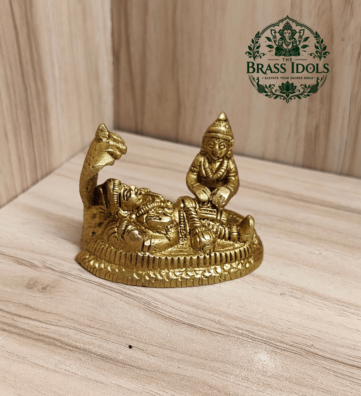 Brass Lakshmi Narayan Statue 2 Inch Brass Lakshmi Narayan Statue 2 Inch