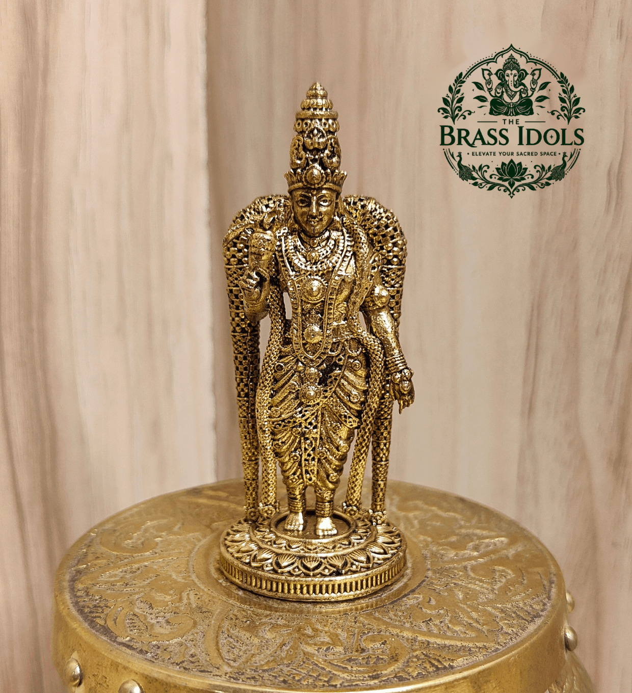 Premium Brass Meenakshi Amman Statue 2.5 Inch Premium Brass Meenakshi Amman Statue 2.5 Inch
