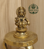 Brass Ayyappan Swami Statue 2.5 Inch