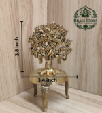 Brass Kalpavriksha Tree 3.8 Inch