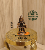Copper Ayyappan Statue 2 Inch