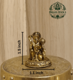 Premium Brass Hanuman Idol 1.5 Inch