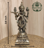 Premium Brass Krishna Statue 3.6 Inch