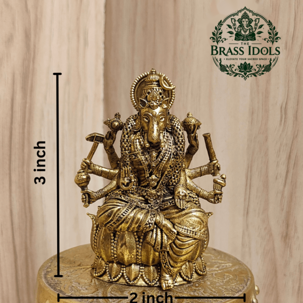 Premium Brass Varahi Amman Statue 3 Inch