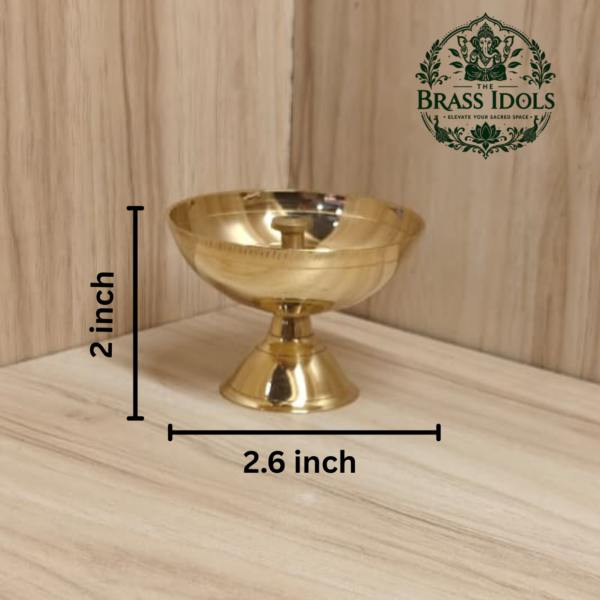 Brass Pyali Deep 2.6 Inch
