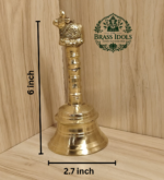 Brass Pooja Bell 6 Inch – 420g