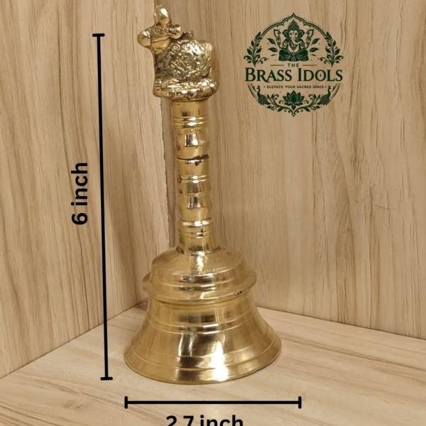 Brass Pooja Bell 6 Inch – 420g