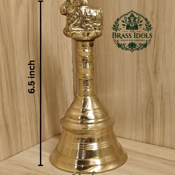 Brass Pooja Bell 6.5 Inch – 620g
