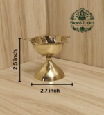 Brass Poona Deep 2.7 Inch