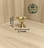 Brass Devdas Diya 1.4 Inch