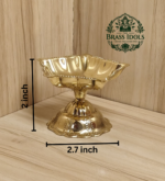 Brass Star Diya Size 2 – 2.7 Inch