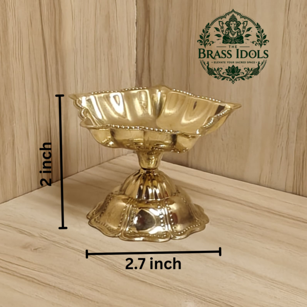 Brass Star Diya Size 2 – 2.7 Inch