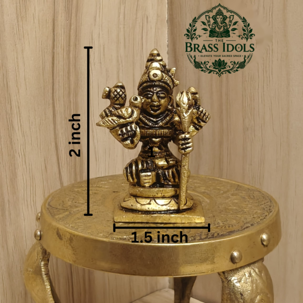 Brass Kamakshi Amman Idol 2 Inch