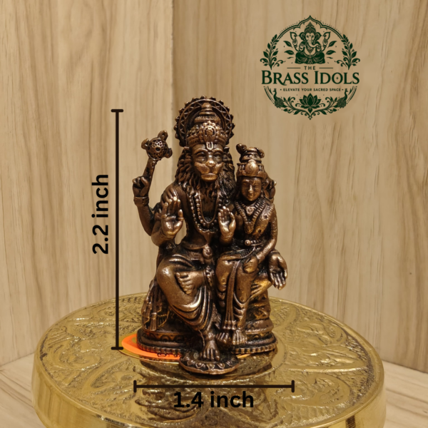 Copper Narasimha Idol 2.2 Inch