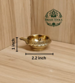 Brass Kuber Diya 2.2 Inch