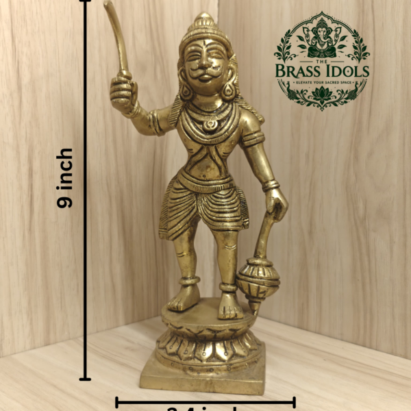 Bronze Karuppasamy Vigraham 9 Inch