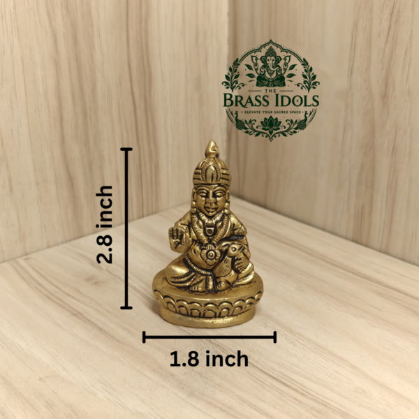 Brass Kuber Idol 2.8 Inch