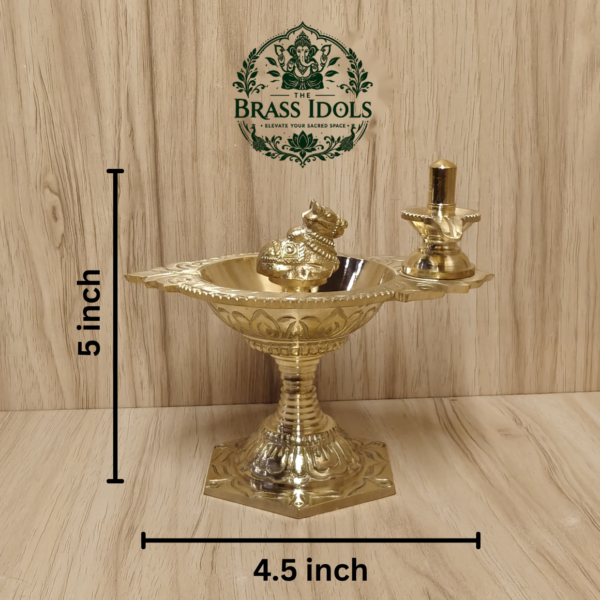 Brass Pradosha Vilakku 5 Inch
