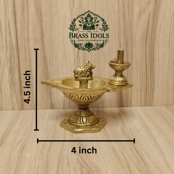 Brass Pradosha Vilakku 4.5 Inch
