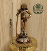 Copper Dhandayuthapani Swamy Idol 4.2 Inch