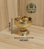 Brass Tomato Diya 1.7 Inch