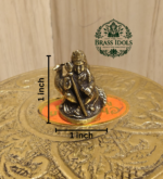 Miniature Brass Balamurugan Statue 1 Inch