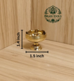 Brass Tomato Diya 1.4 Inch