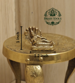 Miniature Brass Vishnu Statue 1 Inch