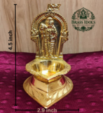 Palani Raja Alangaram Murugan Kamachi Vilakku 4.5 Inch