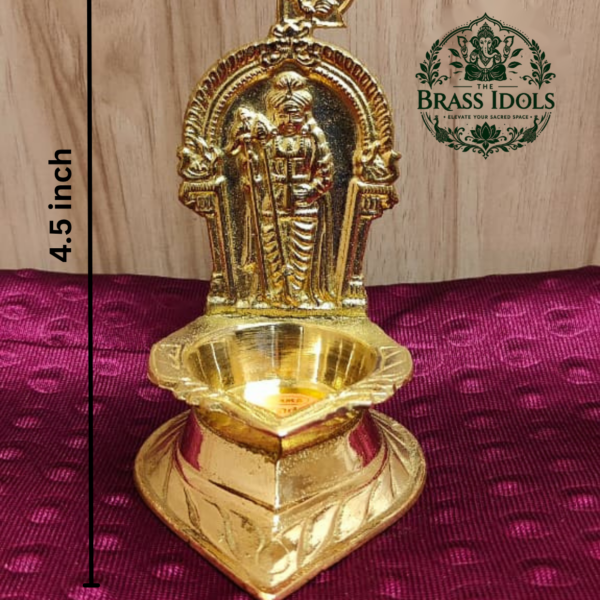 Palani Raja Alangaram Murugan Kamachi Vilakku 4.5 Inch
