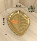 Brass Shanku Plate 5.6 Inch