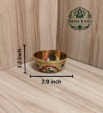 Brass Designer Katori Pooja Bowl 2.7 Inch