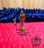 Premium Brass Palani Andi Murugan Statue 2.3 Inch