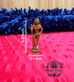 Premium Brass Palani Andi Murugan Statue 1.8 Inch