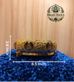 Brass Ashtalakshmi Uruli 8.5 Inch
